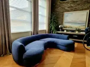 After sofa cleaning image